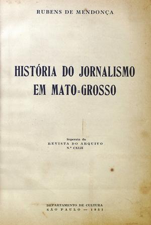 capa a historia do comercio de mt